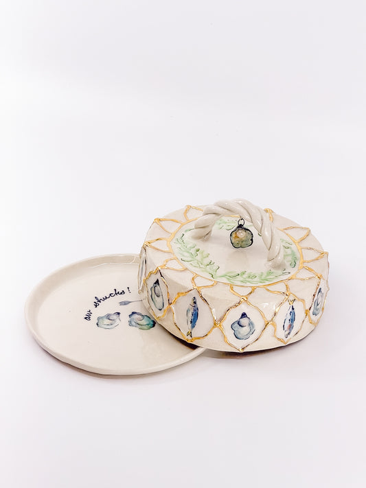 Aw Shucks! Butter Dish