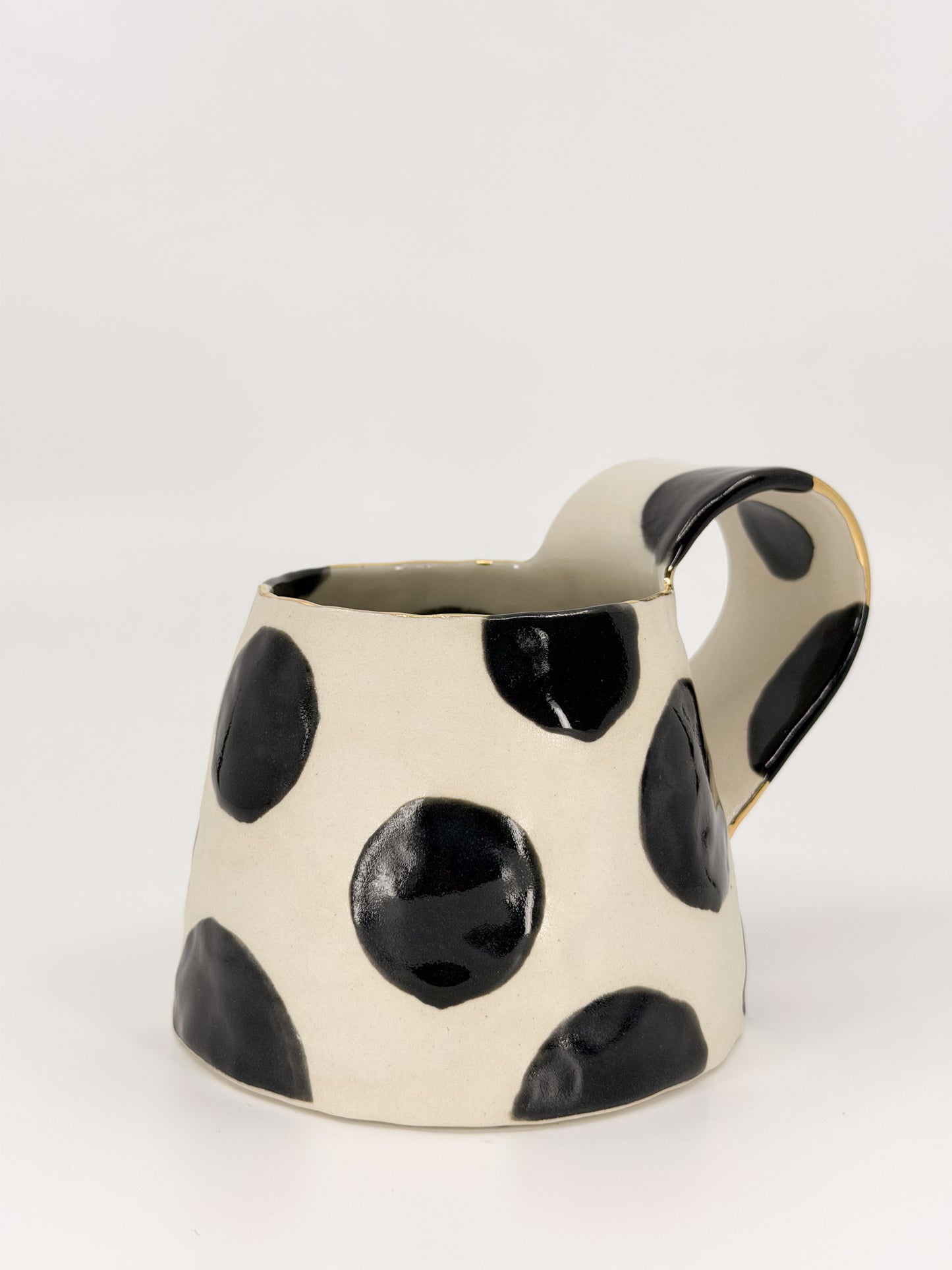Black Polka Dot