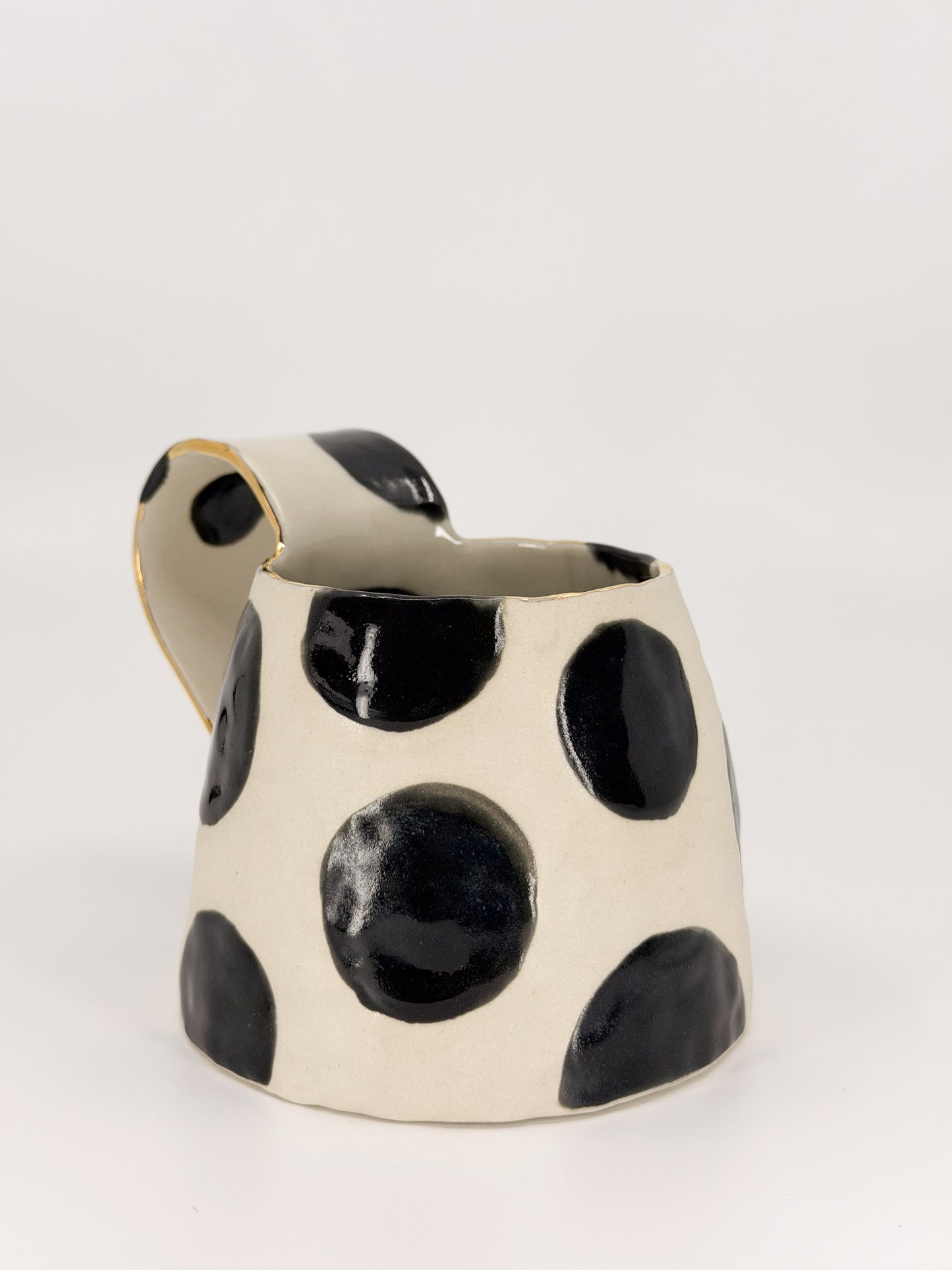 Black Polka Dot