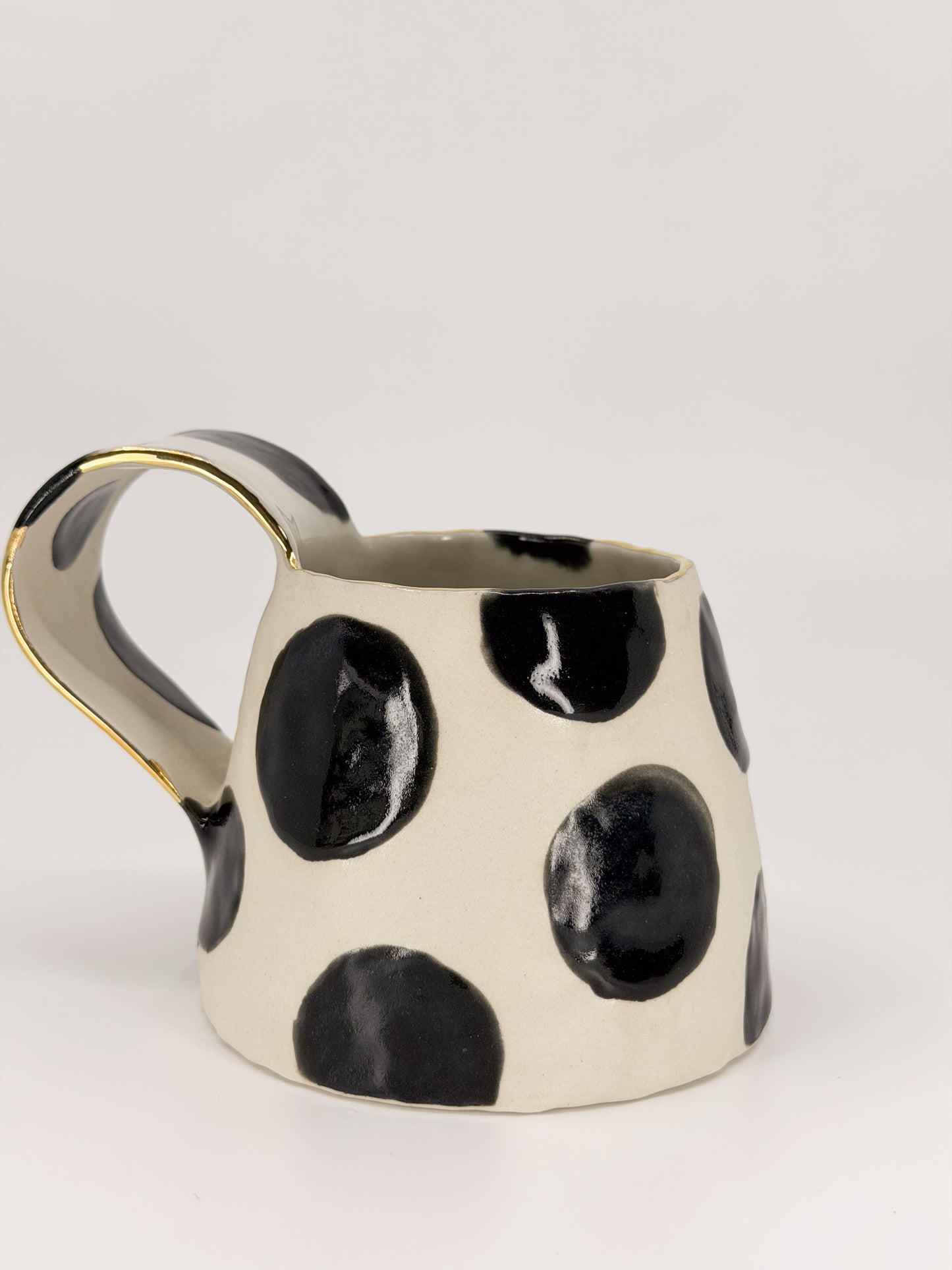 Black Polka Dot