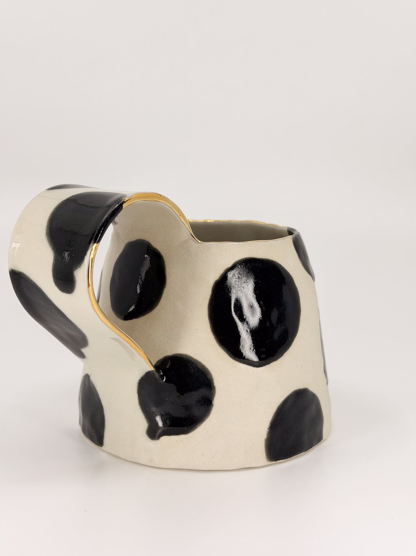 Black Polka Dot