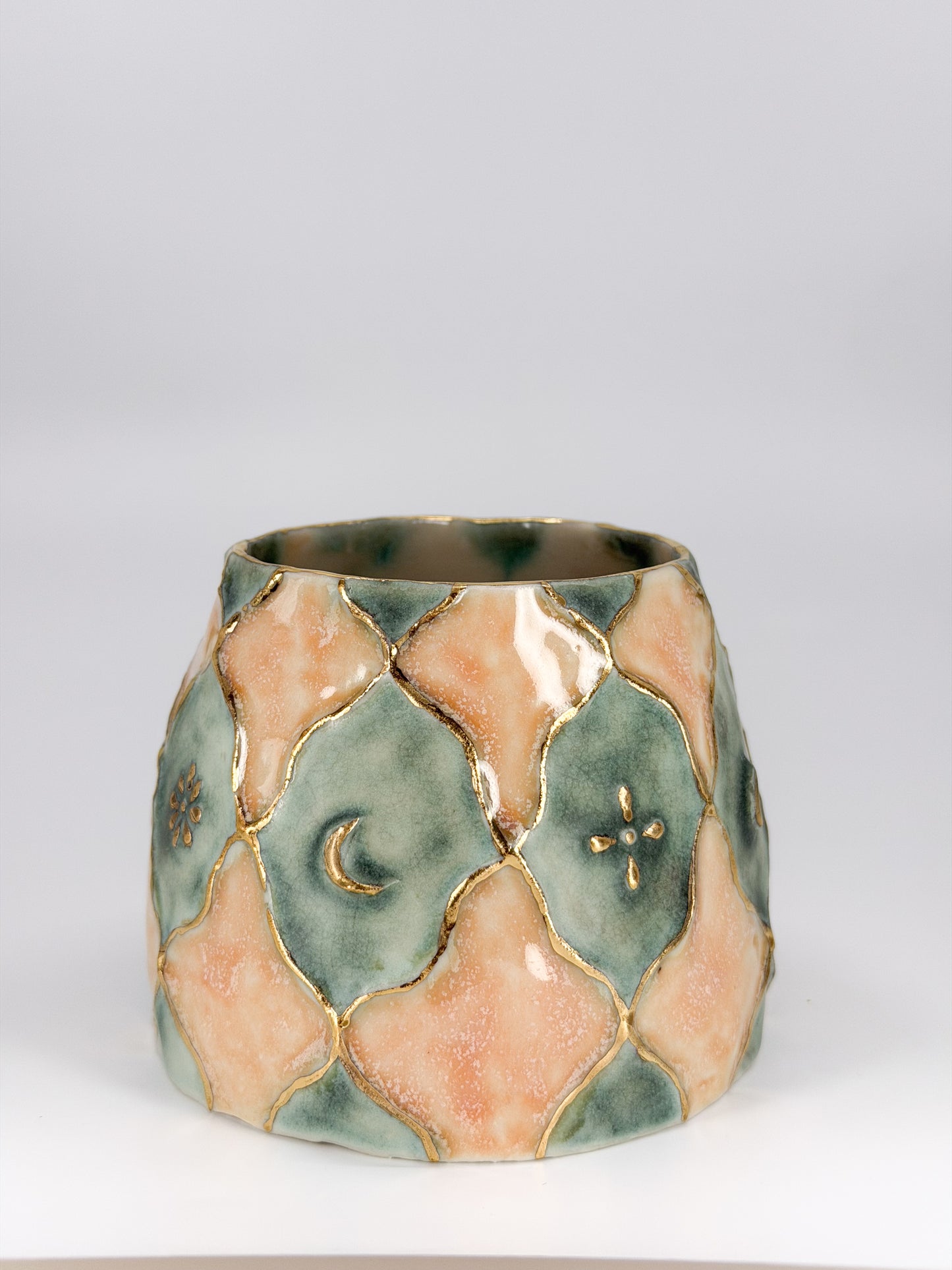 Fire Opal Mug, No Handle