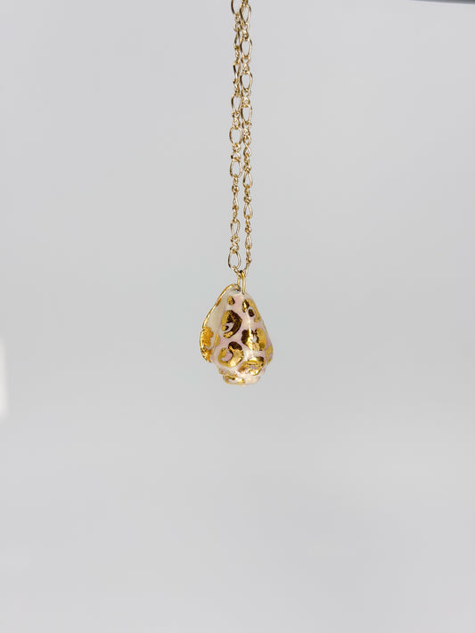 Leopard Conch Charm